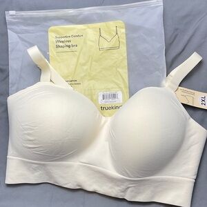 True Kind Wireless Shaping Bra — Cream